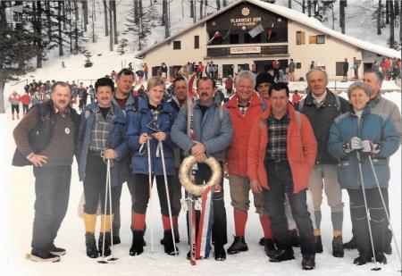 8_Zimski vzpon na Snežnik s prijatelji iz Trsta 1988